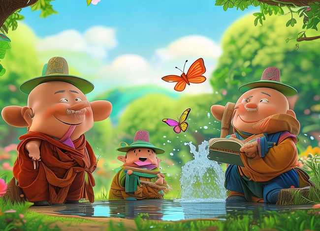 儿童故事三个和尚绘本ppt - 绘本故事三个和尚视频 儿童故事三个和尚绘本ppt - 绘本故事三个和尚视频