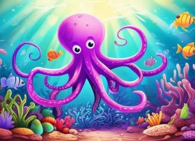 儿童故事书3-6岁章鱼 章鱼幼儿故事
