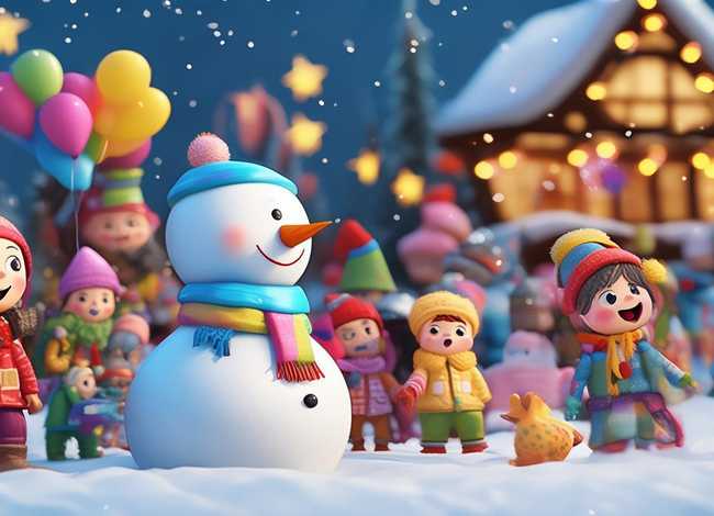 元旦儿童故事绘画 - 关于元旦的幼儿绘本故事