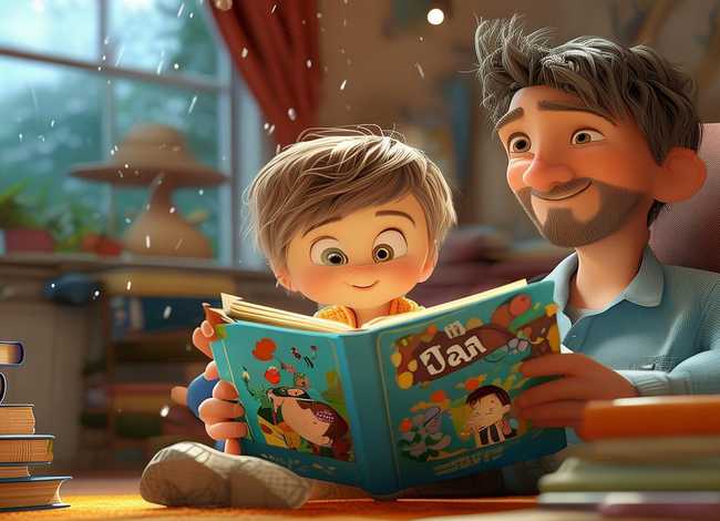 儿童故事我的爸爸 我的爸爸幼儿故事绘本