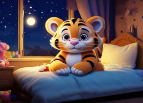 6-8岁瘪嘴老虎儿童睡前故事，幼儿故事瘪嘴老虎