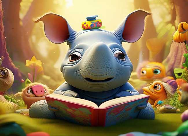 犀牛的绘本故事(犀牛的绘本故事内容) 犀牛的绘本故事(犀牛的绘本故事内容)