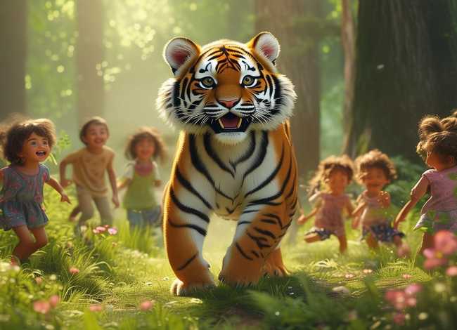 儿童老虎故事完整版 老虎幼儿故事大全文字版