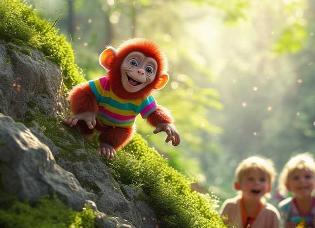 儿童故事小猴子爬山（关于小猴子爬山的幼儿园故事简短）