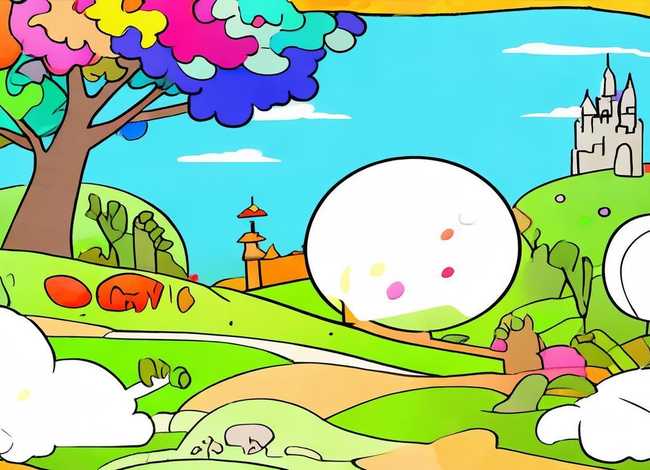 儿童故事绘本制作空白打印涂色 - 幼儿绘本故事可打印涂色