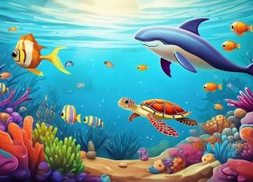 海底世界简短小故事文字版、海底世界简短小故事文字版三年级