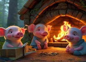 讲故事三只小猪的故事 - 讲故事三只小猪的故事在线听