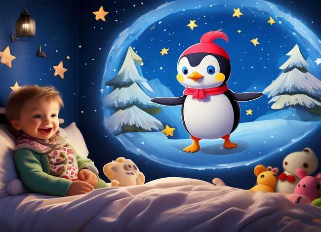企鹅故事儿童睡前故事、睡前小故事企鹅