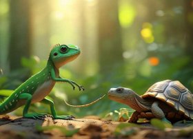 小壁虎借尾巴的故事视频；小壁虎借尾巴的故事视频背景音乐