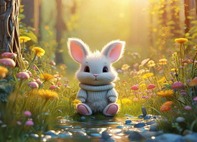 小兔子儿童故事、小兔子的幼儿故事