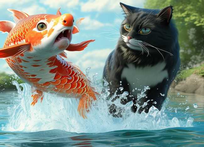 猫小帅故事鲤鱼跳龙门;猫小帅鲤鱼跳龙门的故事 猫小帅故事鲤鱼跳龙门;猫小帅鲤鱼跳龙门的故事