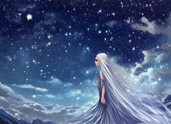 关于星空的网名超仙 - 关于星空的网名超仙女