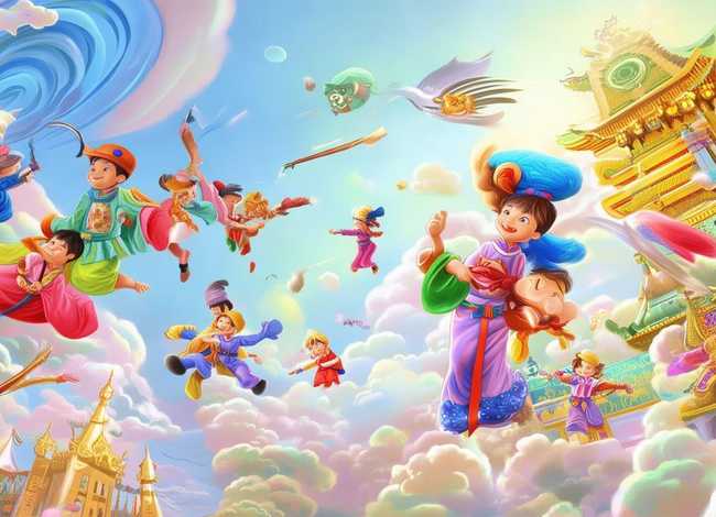 儿童大闹天宫故事全集，少儿故事大闹天宫
