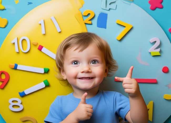 儿童认识钟表图片（孩子认识钟表的图片）