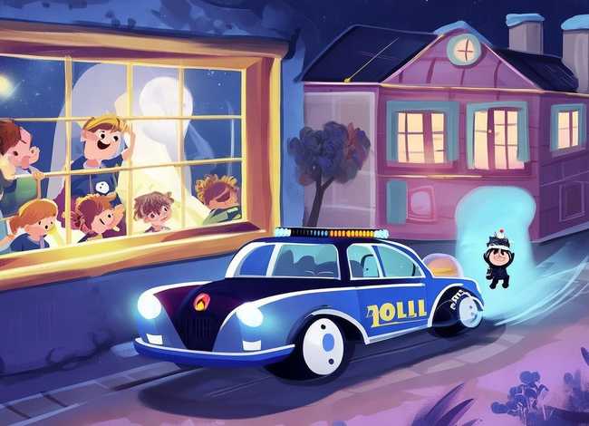 儿童睡前故事警察局 幼儿睡前故事警察抓小偷