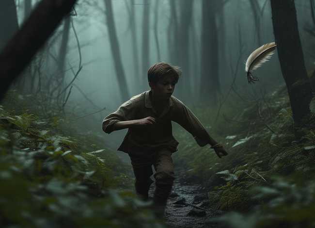 故事-鸡毛信（故事鸡毛信背景图片）