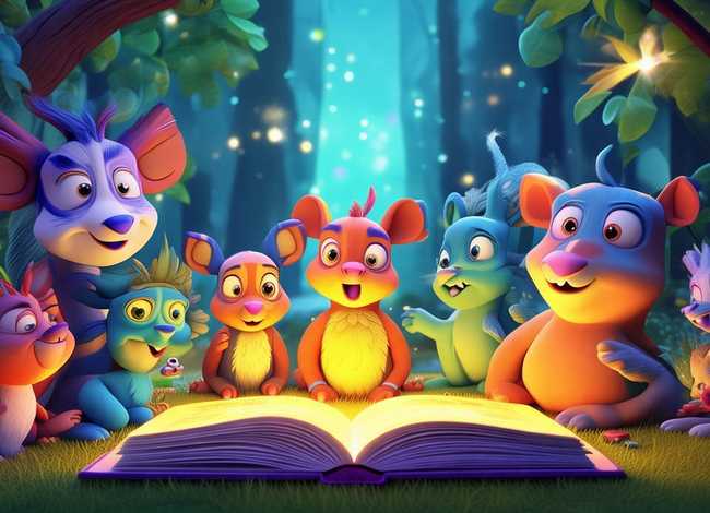 儿童动画片故事绘本，幼儿动画绘本故事