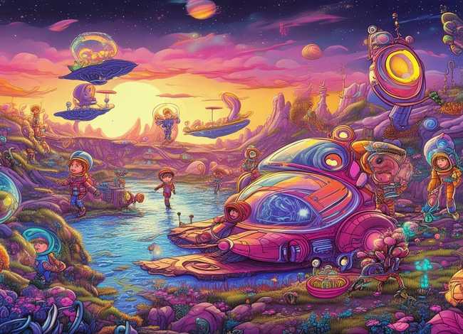 儿童科幻小故事；幼儿科幻小故事