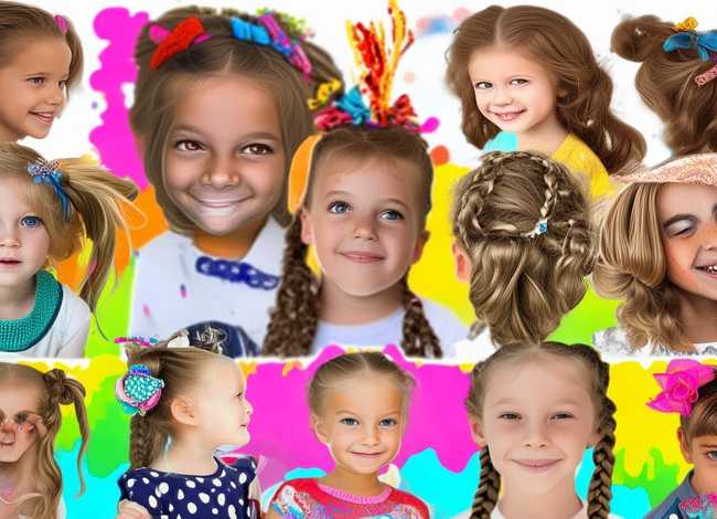 儿童表演头发 - 儿童表演头发造型图片大全