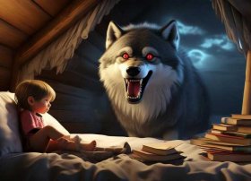 免费儿童睡前故事大灰狼 小儿睡前故事大灰狼