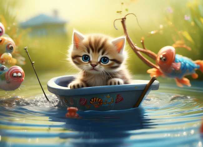 儿童童话故事连续播放 - 儿童童话故事连续播放小猫钓鱼