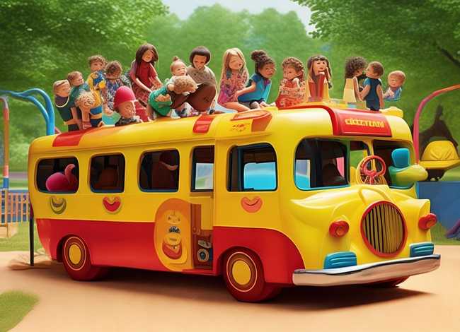 儿童版公交车的故事 - 关于公交车的幼儿故事