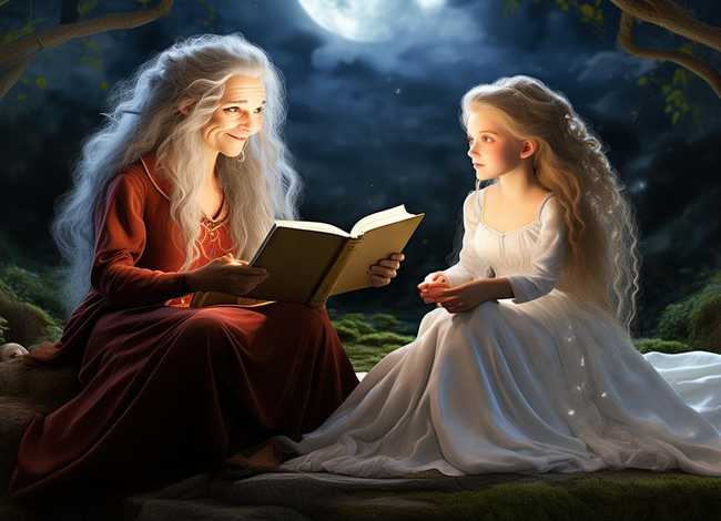 巫婆和白雪公主的睡前故事大全，巫婆和白雪公主的睡前故事大全图片