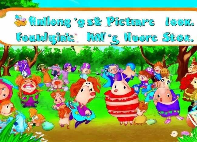儿童英语绘本故事图片，儿童英语绘本内容图片