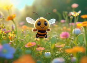 小蜜蜂儿童故事课文、小蜜蜂短故事