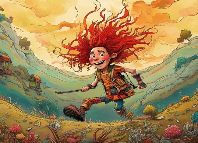 红毛野人的故事儿童版（毛野人的故事陕北版）