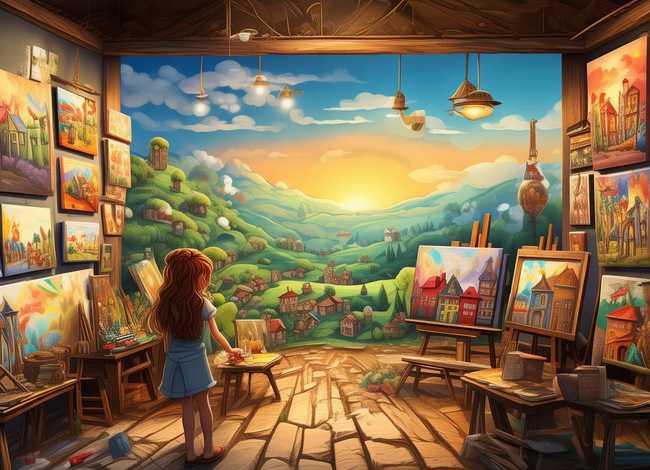 小故事画画 - 小故事画画作品图片大全