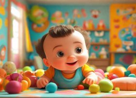 儿童视觉艺术绘本 - 婴儿视觉启蒙绘本