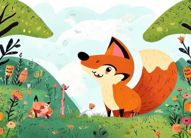 动物的故事儿童画简单 - 动物的故事简笔画