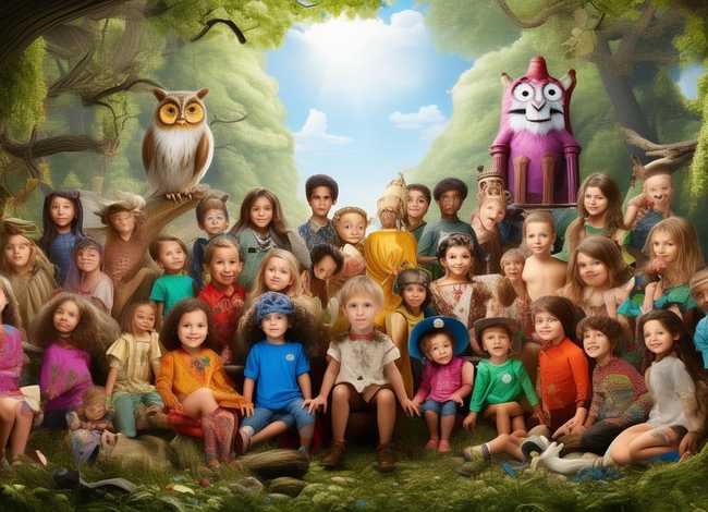 寓言故事儿童画6-12岁（寓言故事幼儿画）