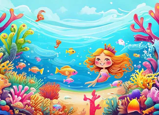 海洋儿童画主题画 - 海洋儿童画主题画图片