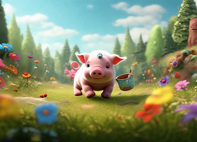 关于猪的儿童故事、关于猪的故事短