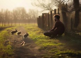 守株待兔故事配图免费；守株待兔故事配图免费观看