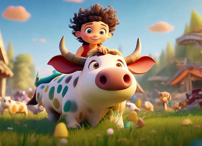 儿童故事牛奶神探 - 奶牛故事幼儿