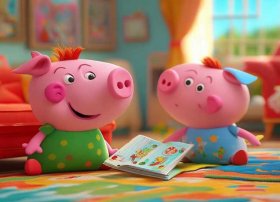 小猪佩奇儿童故事绘本分享；小猪佩奇绘本故事视频