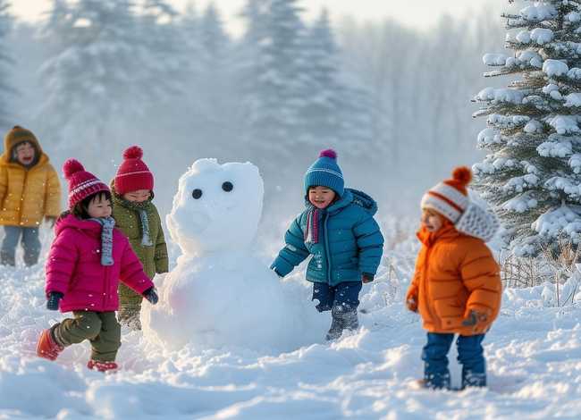 冬天儿童古诗 - 冬天的诗句 古诗幼儿