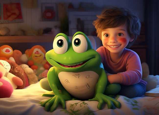 儿童睡前青蛙故事，睡前儿童故事大全3-6岁青蛙