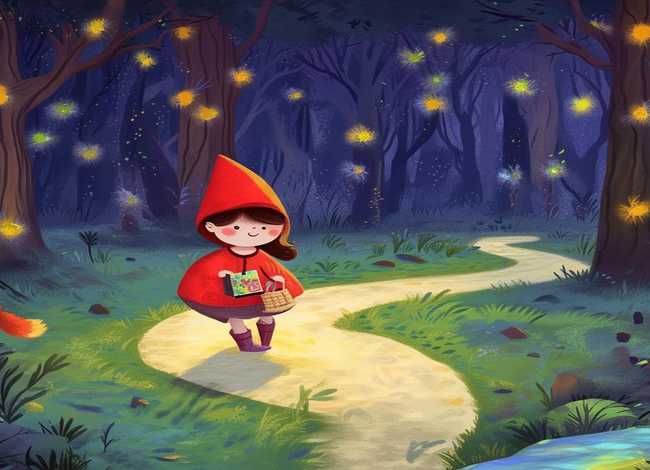 儿童小红帽故事童话、少儿故事小红帽的故事