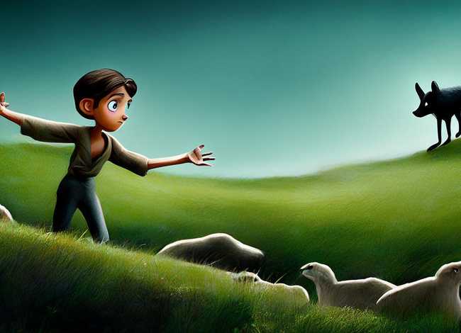 儿童睡前寓言故事狼来了 经典寓言故事大全之贝乐虎睡前故事《狼来了》