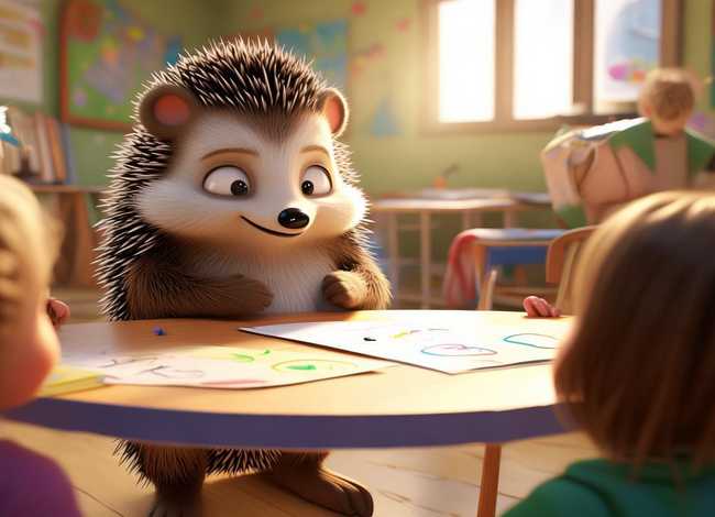 勇敢的小刺猬故事幼儿园中班，勇敢的小刺猬故事幼儿园中班教案