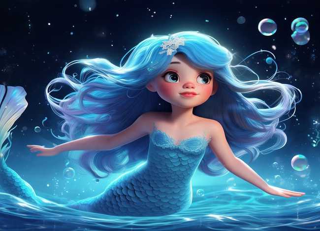 儿童故事睡前美人鱼；睡前故事幼儿故事美人鱼