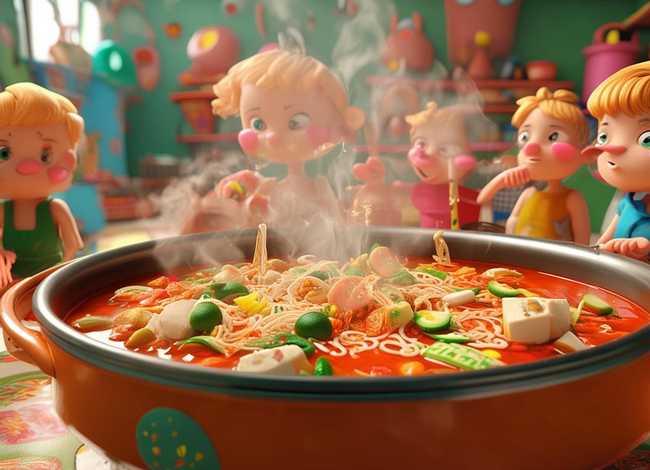 幼儿故事吃火锅 幼儿故事吃火锅视频