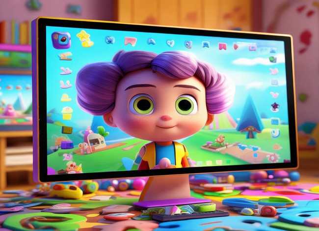 儿童电脑图片大全；儿童电脑图片大全大图