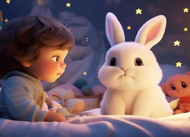 儿童睡前故事小白兔、小白兔睡前故事幼儿故事大全