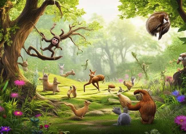 幼儿园大班森林大聚会故事 幼儿故事森林动物大聚会