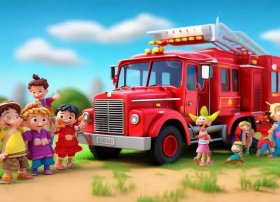 消防车儿童图片（消防车儿童图片大全）